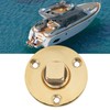 Marine Drain Plug Kit 25mm/1in Mounting Hole Bronze Mirror Polished