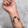 4 x 'Cute Penguin Chick' Temporary Tattoos - Water Resistant,