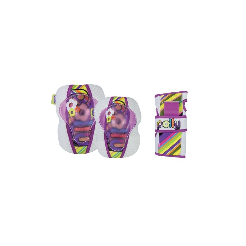 Polly Pocket Fun'n Roll Childrens Protection Set - S, Lila