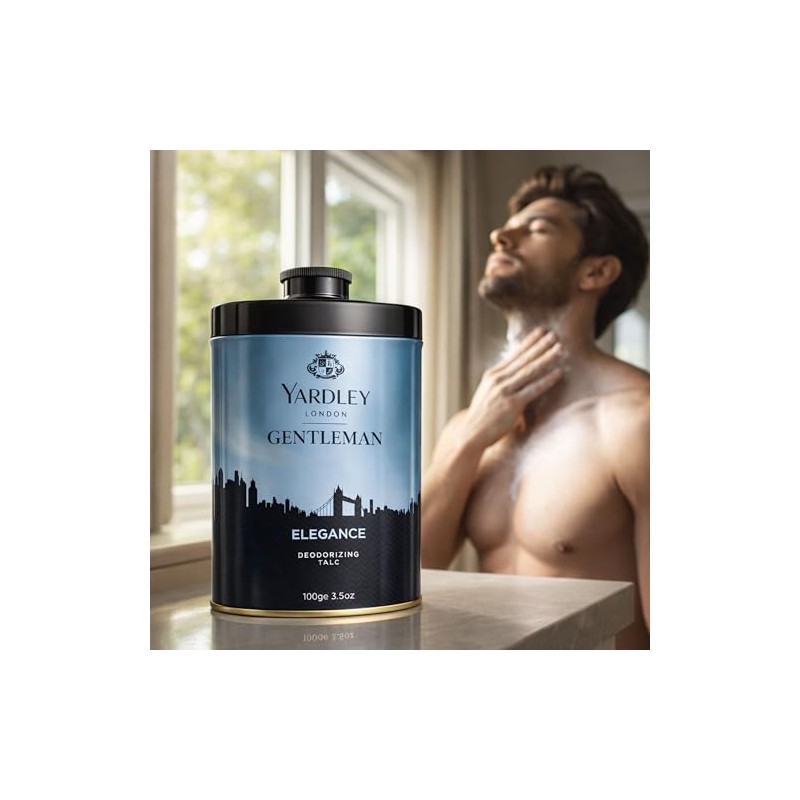 Yardley Elegance Perfumed Talcum Powder 100gm by Yardley