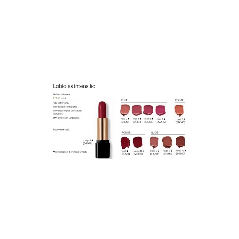 Natura Una Labial Intensific Fps 15 3.5 Gr.