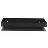 30cm Matt Black Shelf Stainless Steel Bathroom Shelf Kitchen Storage