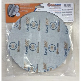 Full Circle Radius 360 Drywall Sanding Discs, 9" 120-Grit (5 Pack) Fits PC 7800