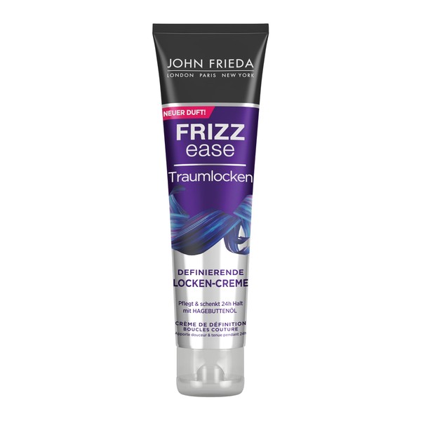 John Frieda Defining Curls Cream, From the Frizz Ease Dream Curls Series, With Abyssinian Oil 150 ml