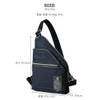 Meden Equipment Men's Body Bag, Sling Bag, denim black, Free