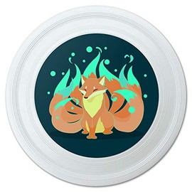 GRAPHICS & MORE Kitsune Nine-Tailed Fox Novelty 9" Flying Disc