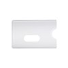 10 x Card Case Clear Transparent