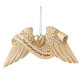 Enesco Jim Shore Heartwood Creek Wedding Angel Wings Ornament