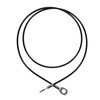 1.4 Meters DIY Fitness Cable 5Mm Heavy Duty Black Steel