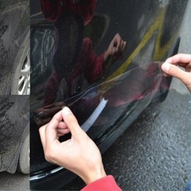 자동차 기스방지 찍힘방지 범퍼가드필름 3개 도어보호 Car Scratch and Dent Prevention Bumper Guard Film - 3 Pieces Door Protection