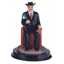 ICE ARMOR 5" H Saint Simon Statue Henri de Saint-Simon Holy Figurine Religious Decoration