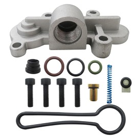 Zafina-UP Fuel Pressure Regulator Kit 6.0 Blue Spring Kit Replaces 3C3Z-9T517-AG, 3C3Z9T517AG, Fits for 2003 2004 2005 2006 2007 Ford F450 SUPER DUTY