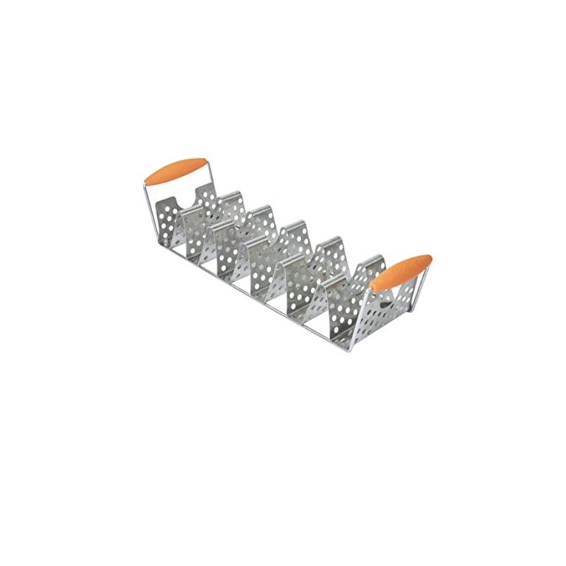 Blackstone Stainless Steel Taco Rack Holder with Handles (1)