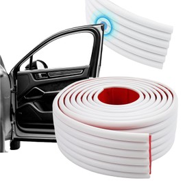 Garage Wall Protector, zxbaers Strong Self-Adhesive Rubber Bumper Protectors for Car SUV Doors, Anti-Scratch and Waterproof Garage Wall Strip, 2.7in x 10FT