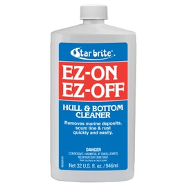 STAR BRITE EZ-ON EZ-Off Boat Hull & Bottom Cleaner - Effortlessly Remove Stains and Restore Your Boat's Pristine Appearance - 32 OZ (092832)
