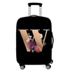 WUJIAONIAO Stretch Printed Suitcase Cover Washable Luggage Protector Fits 18-32