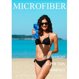 4 Pack Microfiber Lightweight Thin Beach Towel Sand Free Quick Dry Super Absorbent Large Towels for Swimming Pool Yoga Gym Travel Vacation Beach Accessories Essentials for Adults