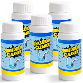 Sink Drain Cleaner Powder Drain Clog Remover for Kitchen 5 Pack