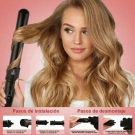 Ferro Rizadora De Cabello Cerámica Profesional 5 En 1                                                                                                 