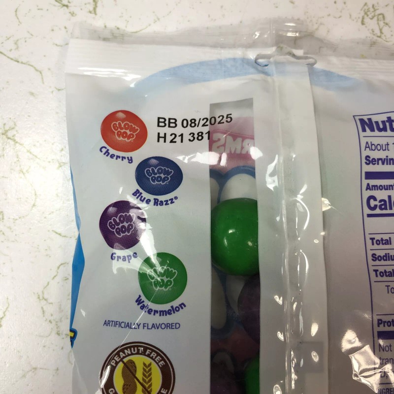 Charms Blow Pop "INSIDE OUTS"-Crushed Lollipops on the Inside/Gum on