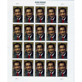 John H. Johnson Full Sheet of 20 Forever Stamps Scott 4624