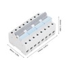 400VAC Dual Power Manual Transfer Switch DIN Rail Mount Single