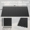 0.79" Interlocking Foam Floor Tiles,6 Pcs 24 Sq Ft Rubber