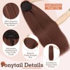 TESS Drawstring Clip in Ponytail Hair Extensions for Women UK,