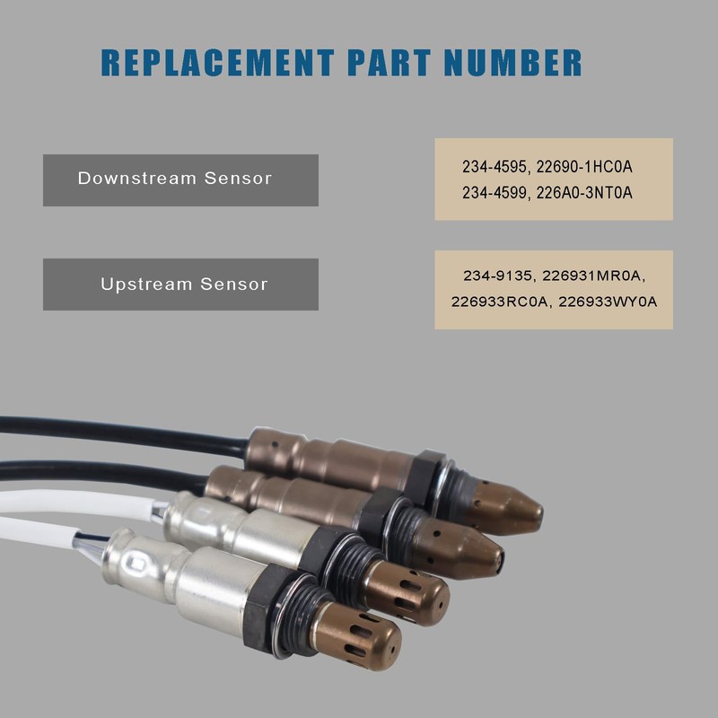 Eterpace Set of 4 Oxygen O2 Sensor Upstream & Downstream,