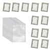 100pcs Leak Proof Travel Pouch Containers 7X9cm 10ml Individual Packing
