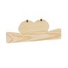 LAUBLUST Wooden Coat Rack Approx. 30 x 11 x 5