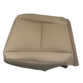 SHTLYH Driver & Passenger Bottom Leather Seat Cover Tan Replacement for 2010 2011 2012 2013 2014 Lexus RX350 RX450H