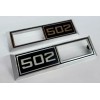 Knies Machine 1968 Chevelle Impala Nova '502' Emblem Marker Light