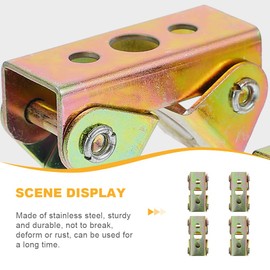 FRCOLOR 4pcs Adjustable Welding Jig Magnet Tool Pipe Tool Plumbing Kit Magnet Welding Clamp V- Type Fixture Clamp Kit Welding Panel Clamp Two
