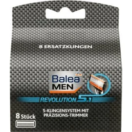 Balea MEN Revolution 5.1 Razor Blades, Pack of 8, German Product