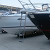 Stainless Steel Telescopic 4 Step Pontoon Boat Ladder, Extendable Dive