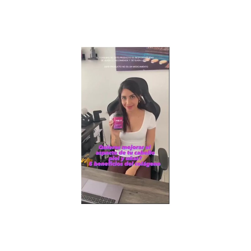 Vitaminas Cabello Piel Uñas Biotina Colageno Coenzima Q10 E