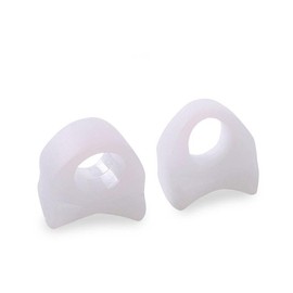 OELA Toe Separator for KIDS - 4 Pack Spacers for Overlaping Toes, Big Toe Alignment, Bunion Presure Relief, Halts Progression of Hallux Valgus Deformity in Kids