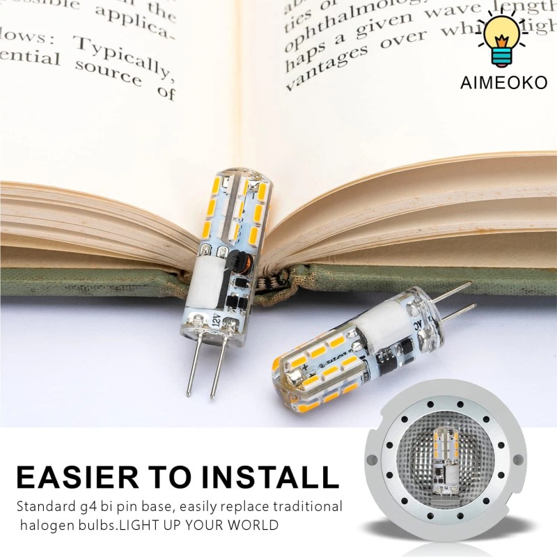 Aimeoko G4 LED Bulb 12V (AC/DC) 2W - Warm White