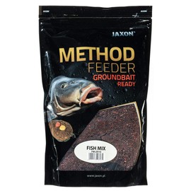 Jaxon Groundbait Fishing Feed Bait Method Feeder Ready Groundbait 750 g (Fish Mix/FM-ZR10)