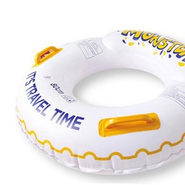 60cm 80cm Monster Tube KC Certified White Round Inflatable Kids' Water Tube Monster Tube 60cm
