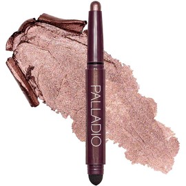 Palladio Barra de Sombra de Ojos Impermeable con Esponja Mezcladora Burgundy Shimmer