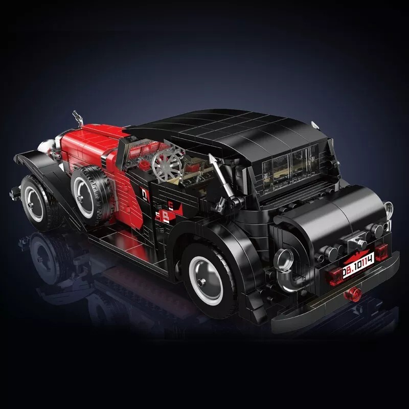 Mould King 10114 Retro Classic Car Building Block Vintage Toy