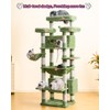 Gitelsnour Cat Tree for Indoor Cats Large Adult, 74" Cat