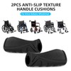 YIBEICO Handle Grip Replacement Parts for Drive Wheelchair, Anti-Slip Hand