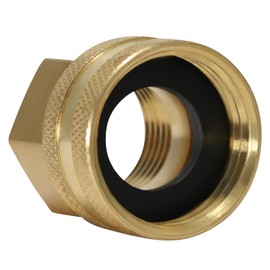 XFITTING 3/4 inch FHT x 1/2 inch FIP Swivel Hose Connector, 2 Pieces