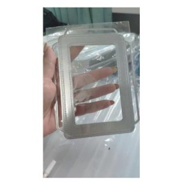 Unbranded Metal Cutting Die: Rectangle picture photo frame with side tabs embossed borders