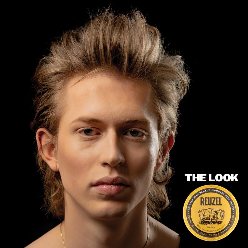 Reuzel Severed Head Matt Clay Pomade, Editable Hold with Additional