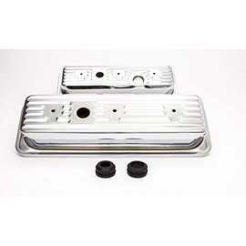 Racing Power Company R7458 Short Chrome Valve Cover for GM 4.3L V6