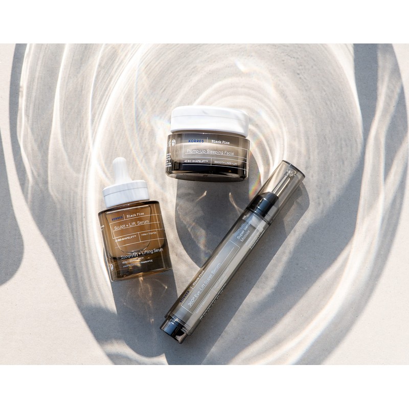 KORRES Black Pine Super Serum for 360° Eye Lifting, Firming